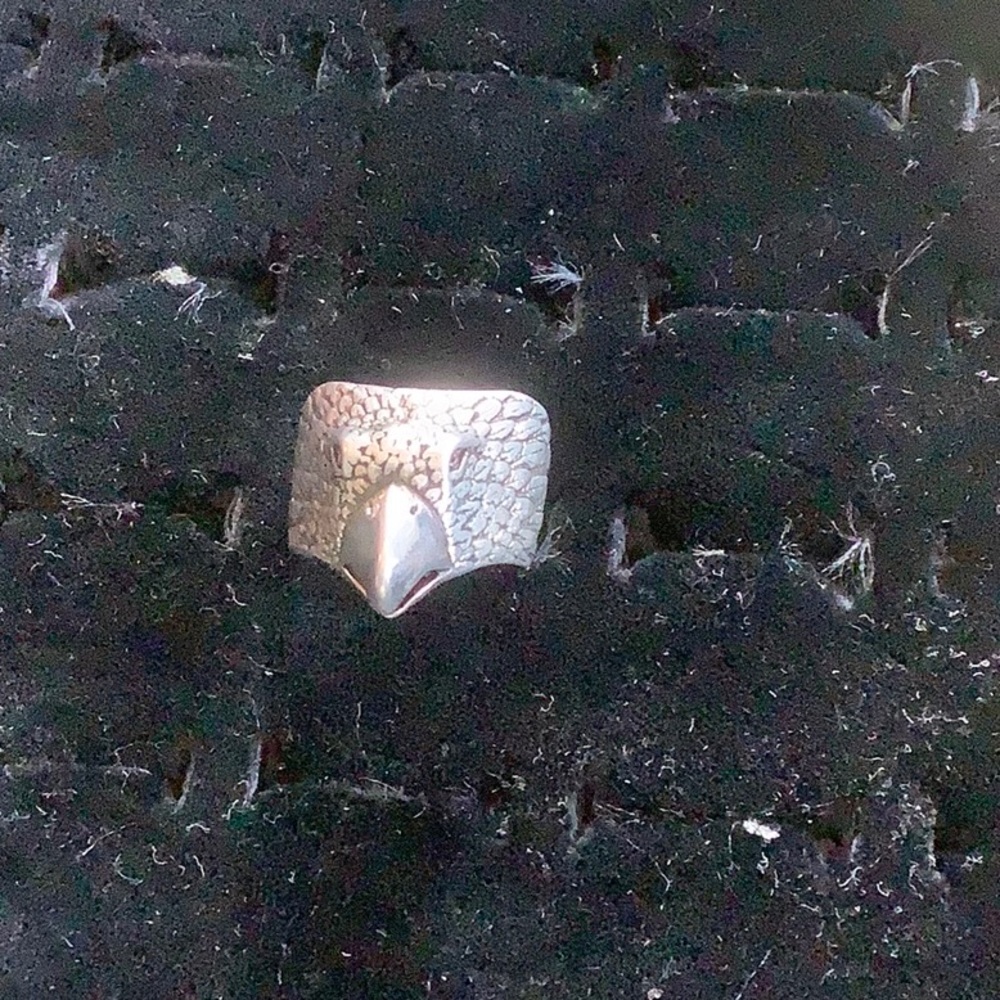 Eagle Head Ring - image 1